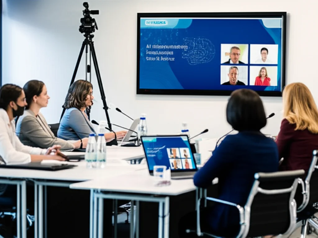 Acara hibrid dengan penterjemahan AI menghubungkan peserta bersemuka dan jarak jauh