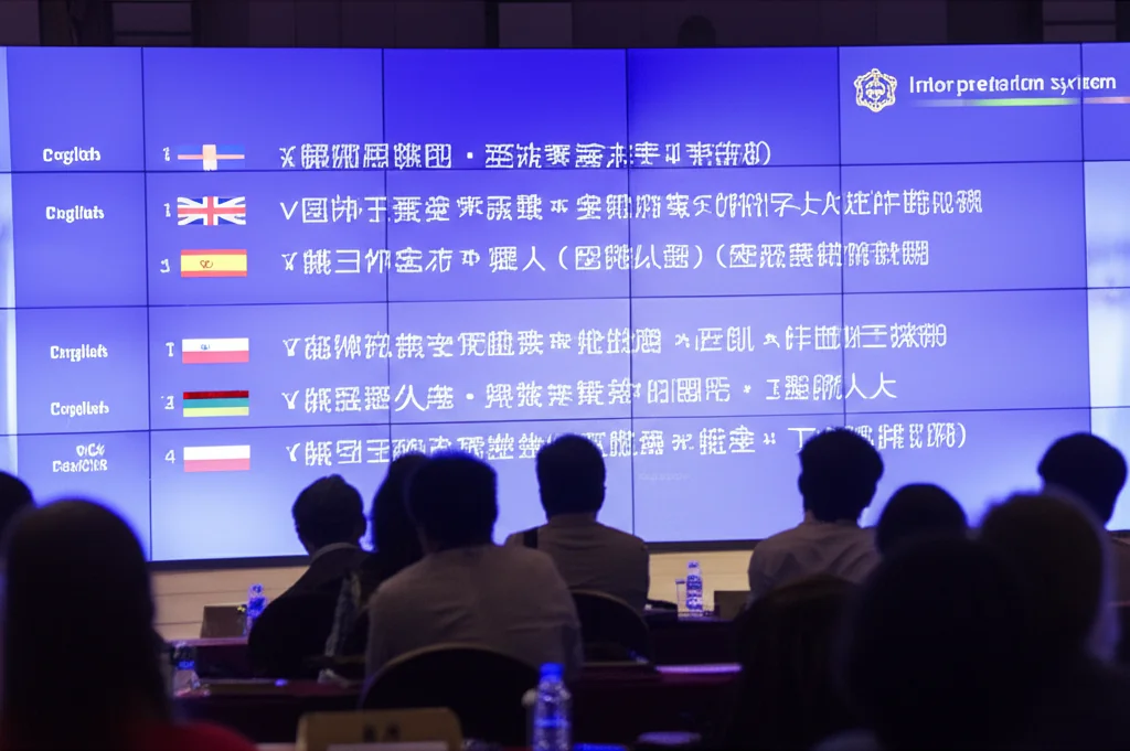 Sistem penterjemahan AI memaparkan sari kata pelbagai bahasa masa nyata di persidangan